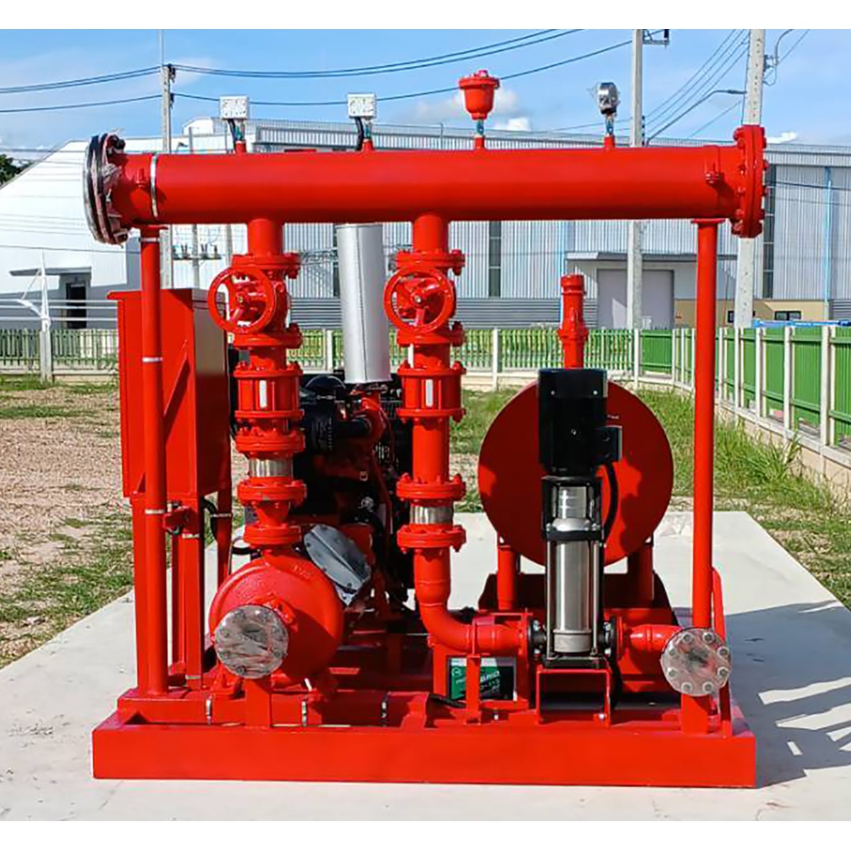 เครื่องสูบน้ำดับเพลิง ดีเซล 500 GPM