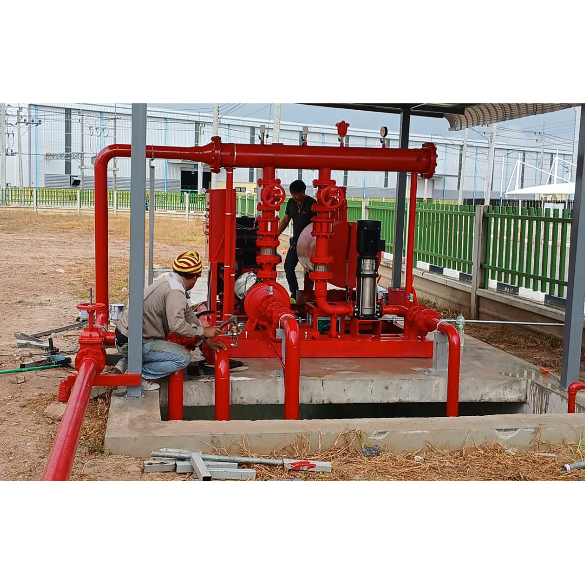 เครื่องสูบน้ำดับเพลิง Fire Pump 750GPM
