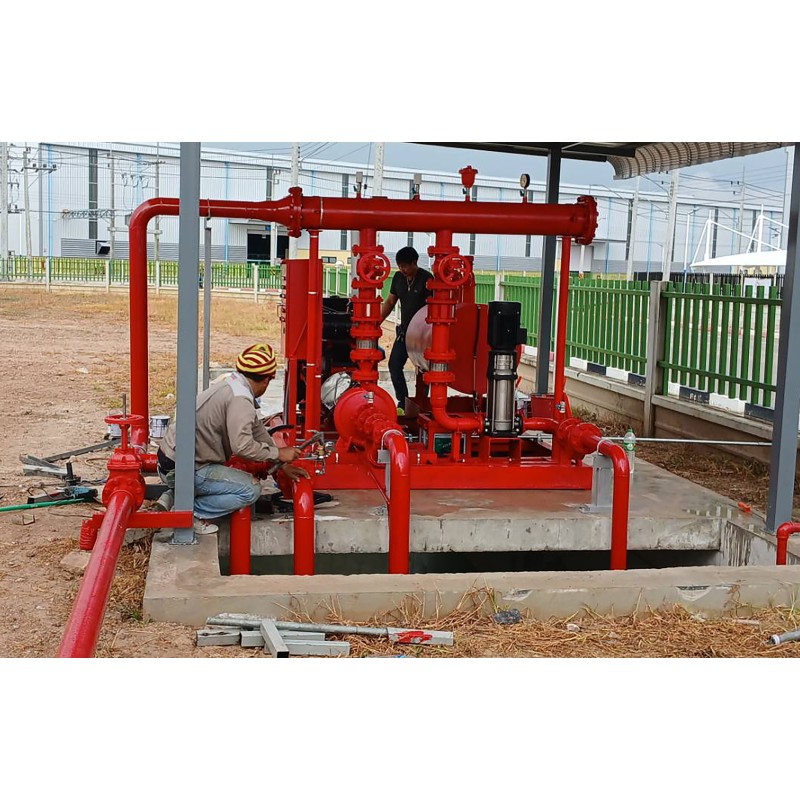 เครื่องสูบน้ำดับเพลิง Fire Pump 750GPM