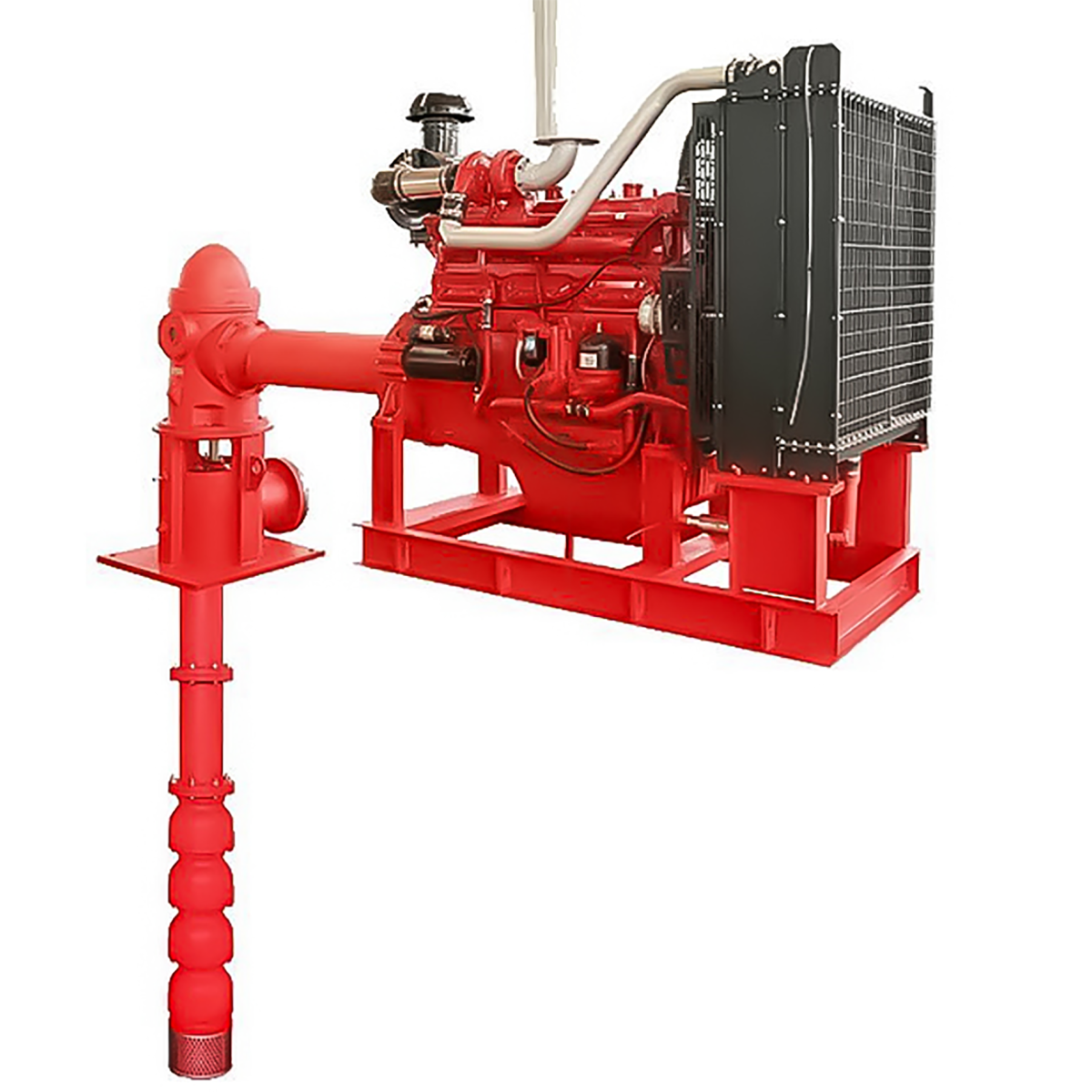 เครื่องสูบน้ำดับเพลิง Fire Pump Cummins 500GPM