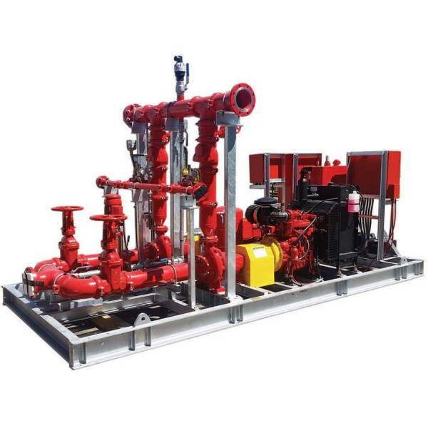 เครื่องสูบน้ำดับเพลิง Fire Pump 1500GPM