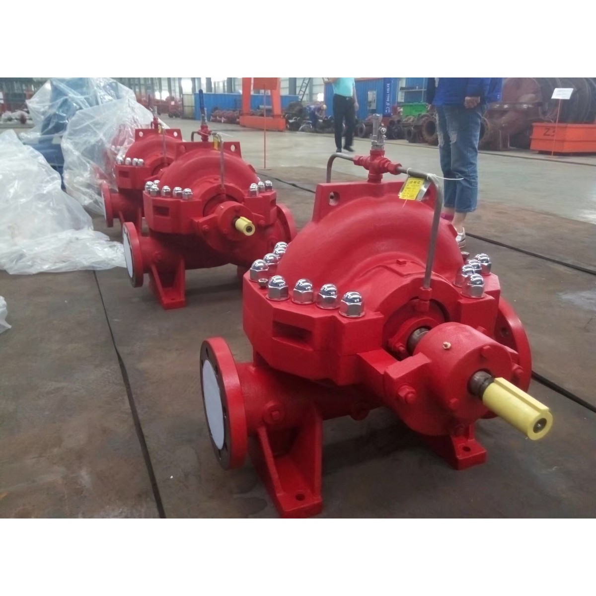 เครื่องสูบน้ำดับเพลิง Fire Pump Cummins 750GPM