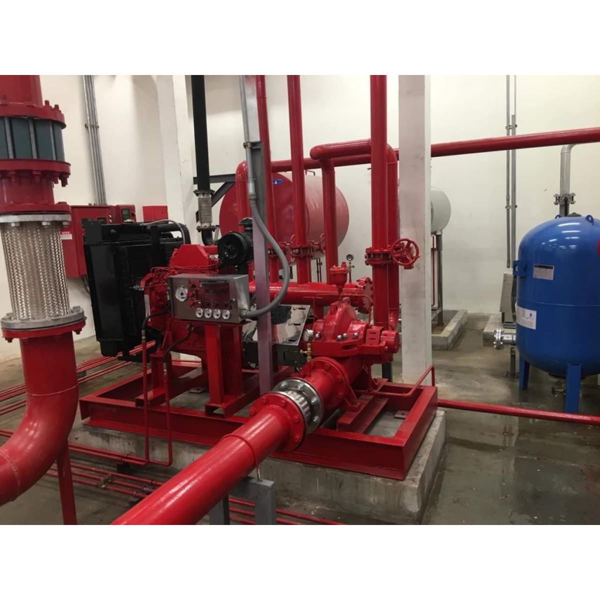 ปั๊มดับเพลิง ดีเซล Firepump 500 Gpm