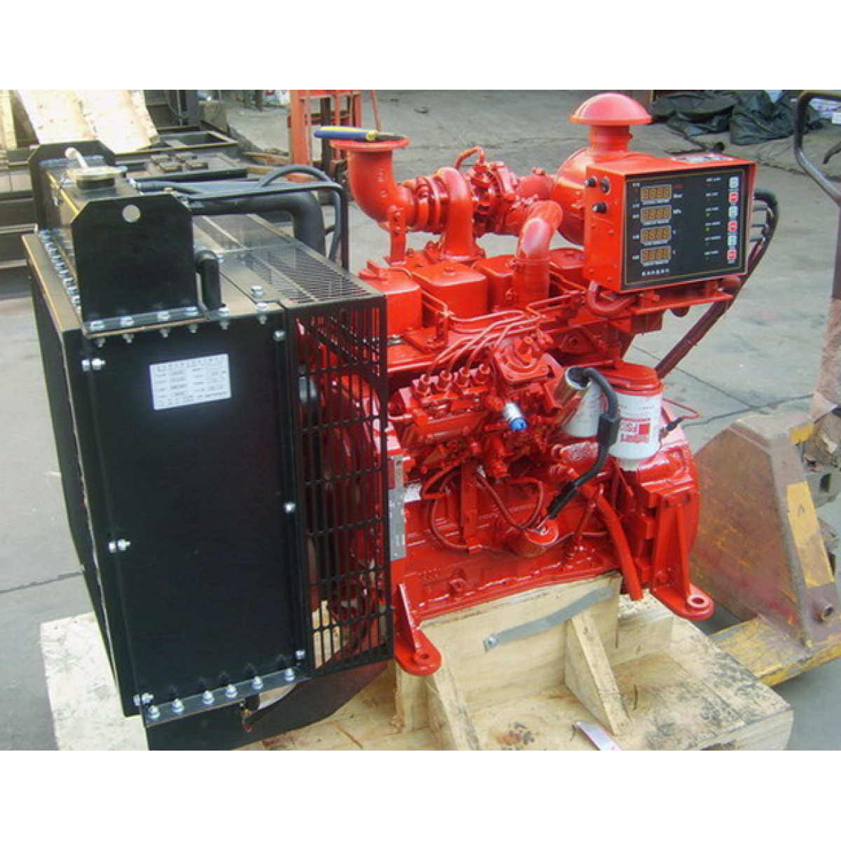 เครื่องสูบน้ำดับเพลิง Fire Pump Cummins 750GPM