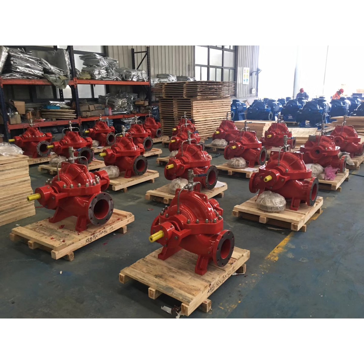 เครื่องสูบน้ำดับเพลิง Fire Pump Cummins 750GPM